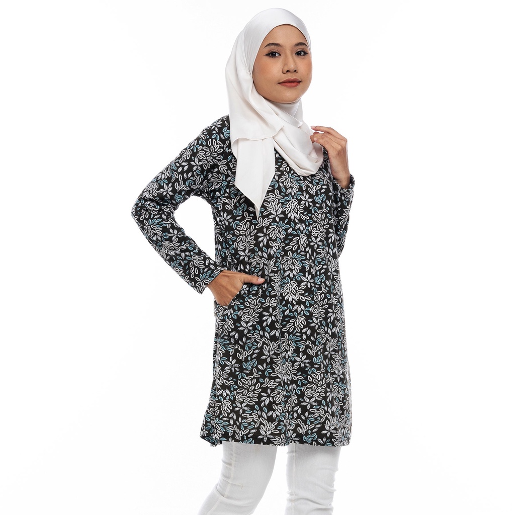 เสื้อยืด AQEELA Basic Muslimah - สีดํา (aq999e)