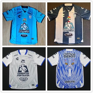 เสื้อกีฬาแขนสั้น ลายทีมชาติฟุตบอล Pachuca Home Away Jersi 2022 2023 ชุดเหย้า สําหรับผู้ชาย