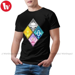 Lyzh เสื้อยืดผ้าฝ้าย พิมพ์ลายจักรวาล The Great Diamond Authority สําหรับผู้ชาย XXX