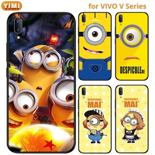 เคส VIVO V27 V27E V25 V25E V11 V11i V15 V17 V19 NEO PRO 1804 1819 5G มือถือสำหรับเคสโทรศัพท์มือถือลายมินเนี่ยนสําหรับ