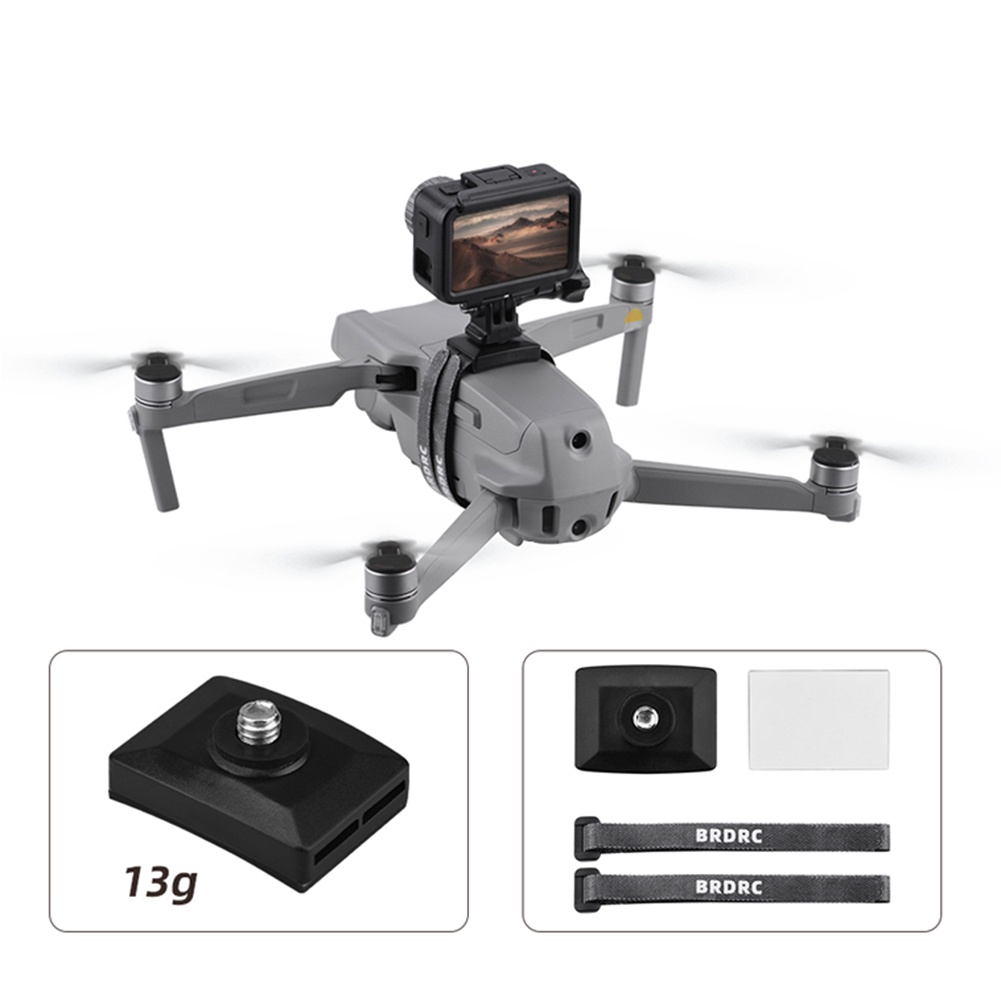 Universal Top Extension กล้องเติมแสง Bracket Mount สําหรับ DJI Mini 3 4 PRO/ Mavic 3/ Air 3 2S/ Mini 2/ OSMO ACTION/ Insta360/ GOPRO/ Pocket กีฬากล้องอุปกรณ์เสริม