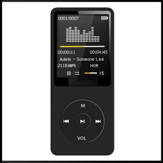 Zevaret เครื่องเล่นเพลง Mp3 วิทยุ Fm บลูทูธ บางพิเศษ แบบพกพา สําหรับนักเรียน Mp3