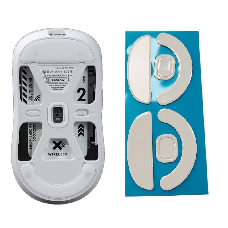 WIN 2 ชุดเมาส์สําหรับเล่นเกมฟุตเมาส์สเก็ต Glides Mousepad สําหรับ Pulsar X2 Mice