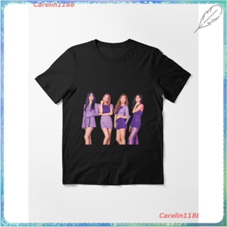 2022 Mamamoo Aya Sticker Essential T-Shirt ผู้หญิง ดพิมพ์ลาย เสื้อยืดผ้าฝ้าย คอกลม cotton แฟชั่น sale Unisex_09