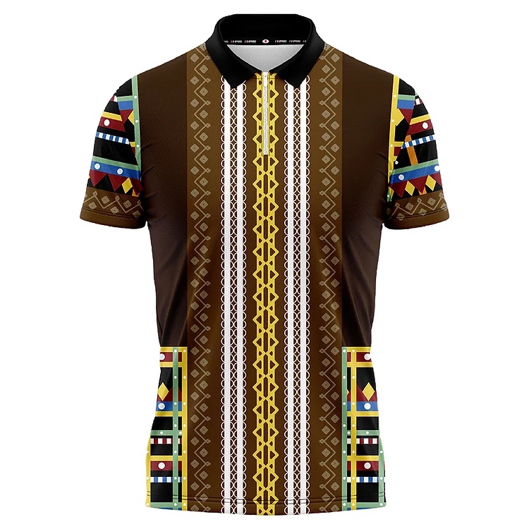 Philippine Ethnic Tribal Inspired Shirt Custom Full Sublimation Polo Shirt Philippine Ethnic/Tribal 