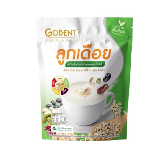 โกเด้นท์ลูกเดือยปรุงสำเร็จผสมถั่ว5สี125กGODENT WITH JOBTEAR CEREAL5 BEANS 125G.