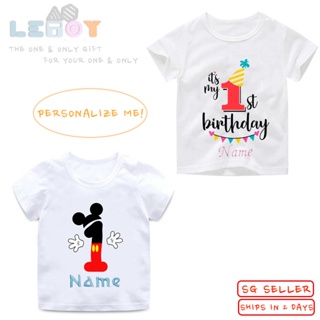 ☆Personalized Name Embroidery  ☆Birthday T-shirt_02