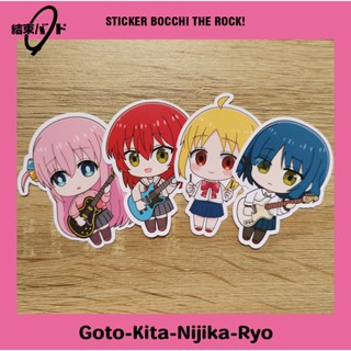 ชุดสติกเกอร์ ลายการ์ตูนอนิเมะ Bocchi The Rock Bocchi Ryo Niif