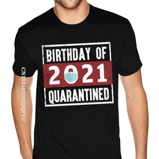 Cotton T-Shirt Funny Christmas Birthday Of 2022 Quarantined Men Mens Graphic Oversized Anime Tshirt Men Full Crew _08