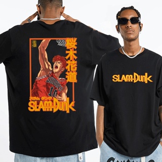 Oversized Shirt Anime Cosplay T-Shirt Slam Dunk Printed Short Sleeve Summer Fashion Harajuku Sakuraki Hanamijit_09