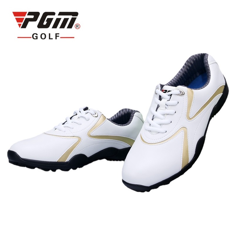 PGM GOLF รองเท้ากอล์ฟแฟชั่นกันน้ําน้ําหนักเบาระบายอากาศ 3D สําหรับผู้ชาย XZ016