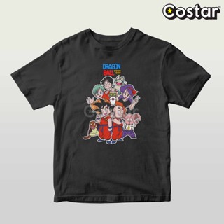 oversize T-shirt เสื้อยืด พิมพ์ลายอนิเมะ Dragon Ball - All Team สําหรับผู้ชาย S-5XL