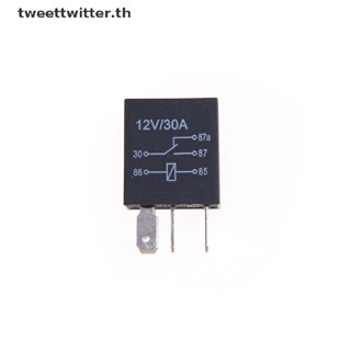 รีเลย์ DC 12V 5 Pins 30A สําหรับรถยนต์ รถจักรยาน