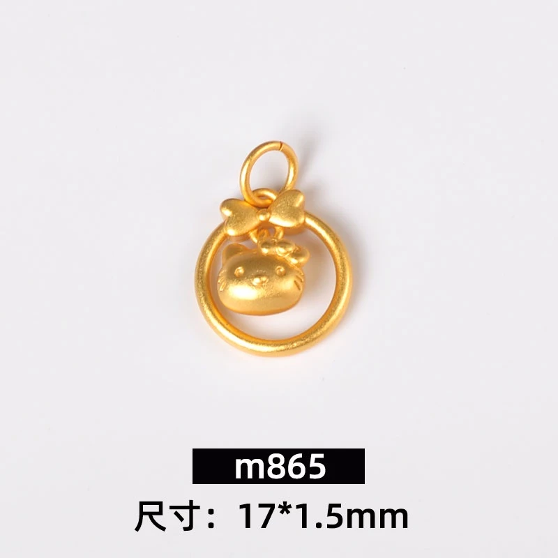 จี้กระดิ่งทรายถักมือ สีทอง สไตล์จีนโบราณ สำหรับสร้อยข้อมือ DIY thumbnail 5