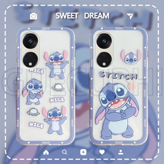 เคส OPPO Reno8 T 5G 4G 2023มือถือ ซิลิโคนนิ่ม แบบใส ลายการ์ตูนน่ารัก คุณภาพสูง สําหรับ เคสโทรศัพท์ OPPO Reno8T 5G