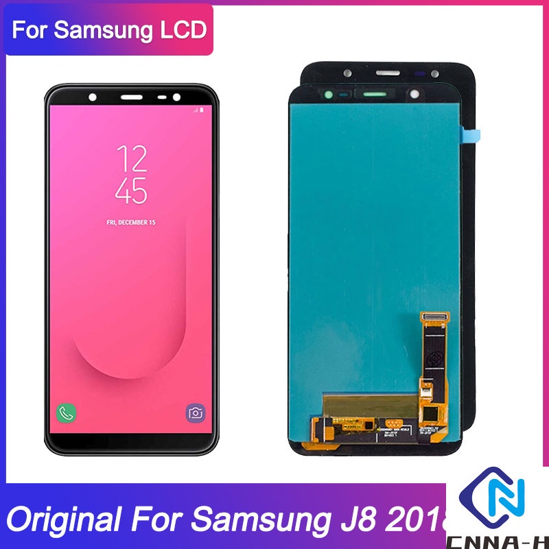 LCD สําหรับ SAMSUNG Galaxy J8 2018 จอแสดงผลหน้าจอสัมผัสสําหรับ Galaxy J810 J810F SM-J810M จอแสดงผล