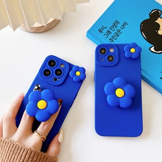 เคสโทรศัพท์มือถือ ลายดอกไม้ พร้อมที่ตั้งวาง สําหรับ iPhone 14 13 12 11 Pro Max X XS XR 7 8 Plus