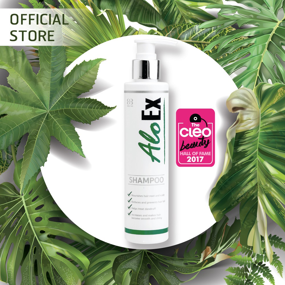 AloEx Hair Regrowth Original Shampoo 200 ml แชมพูลดผมร่วงสูตร Original