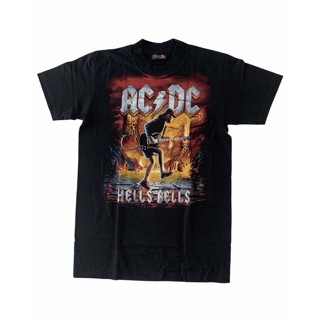 เสื้อวงดนตรี ACDC เสื้อสตรีท เสื้อวินเทจ ผ้ายืด ใส่สบาย คุณภาพพรีเมี่ยม