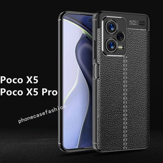 เคสโทรศัพท์มือถือหนัง กันกระแทก สําหรับ Xiaomi Poco X5 Pro 5G 2023