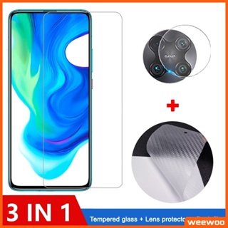 3 In 1 ฟิล์มกระจกนิรภัยกันรอยหน้าจอ แบบใส สําหรับ Realme GT2 Pro GT2 Pro GT Neo 2 Master Edition Narzo 50 50A Prime Realme C31