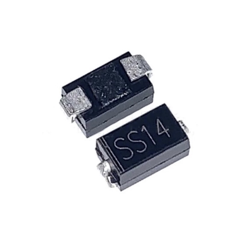 5ชิ้น SS14 SMA Schottky Diode 40V Patch 1N5819