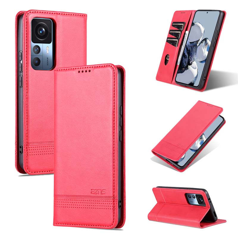 เคสโทรศัพท์มือถือนิ่ม แบบฝาพับแม่เหล็ก พร้อมช่องใส่บัตร สําหรับ Xiaomi 12T Pro 11T Redmi K50 Ultra Mi 12TPro 11TPro K50Ultra K50Pro case