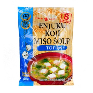 ฮิคาริ MISO มิโซะกึ่งสำเร็จรูปรสเต้าหู้ 150กHIKARIENJUKU TOFU 150G.