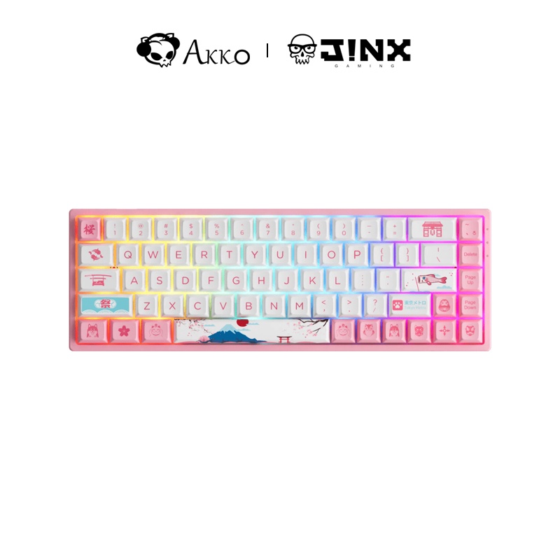 Akko 3068B Plus World Tour Tokyo R2 เมคคานิคอลคีย์บอร์ด(ภาษาอังกฤษ) ประกันศูนย์ 1 ปี