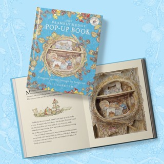 [หนังสือ POP UP] The Brambly Hedge Pop-Up Book Pop-Up by Jill Barklem (Hardback) Pop Up Window ป๊อบอัพ