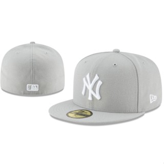 Mlb York Yankees MenHip Hop NY หมวกกีฬา หมวกซีลเต็มรูปแบบ หมวกขนาดทีม ผู้หญิง ผ้าฝ้าย ม่านบังแดด