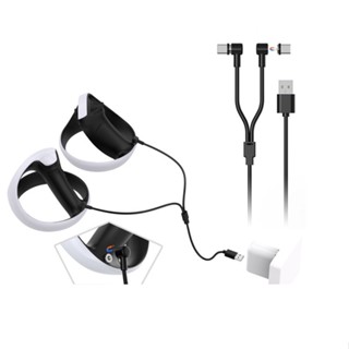 สายชาร์จแม่เหล็ก ด้ามจับ Type-c สําหรับ PSVR2 PS5