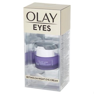 15มลผลิตภัณฑ์ดูแลผิวหน้าOLAY โอเลย์ ไนท์อายครีม เรตินอล24 LUNA RETINAL24 NIGHT EYECREAM 15ML