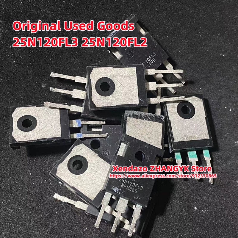 Power IGBT MOSFET 25N120 25N120FL2 25N120FL3 25N120FL 25N120S มือสอง (ไม่ใหม่) 25A 1200V TO-247 10 ช