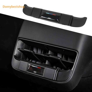 [Domybestshop.th] ฝาครอบช่องชาร์จ USB ด้านหลัง กันฝุ่น สําหรับ Tesla Model 3 Y