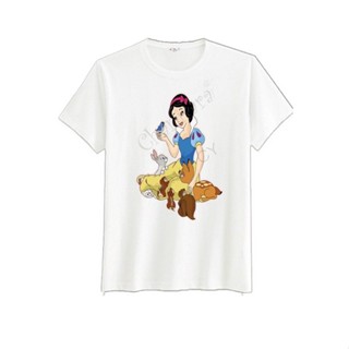 Snow White Printed T-Shirt_01