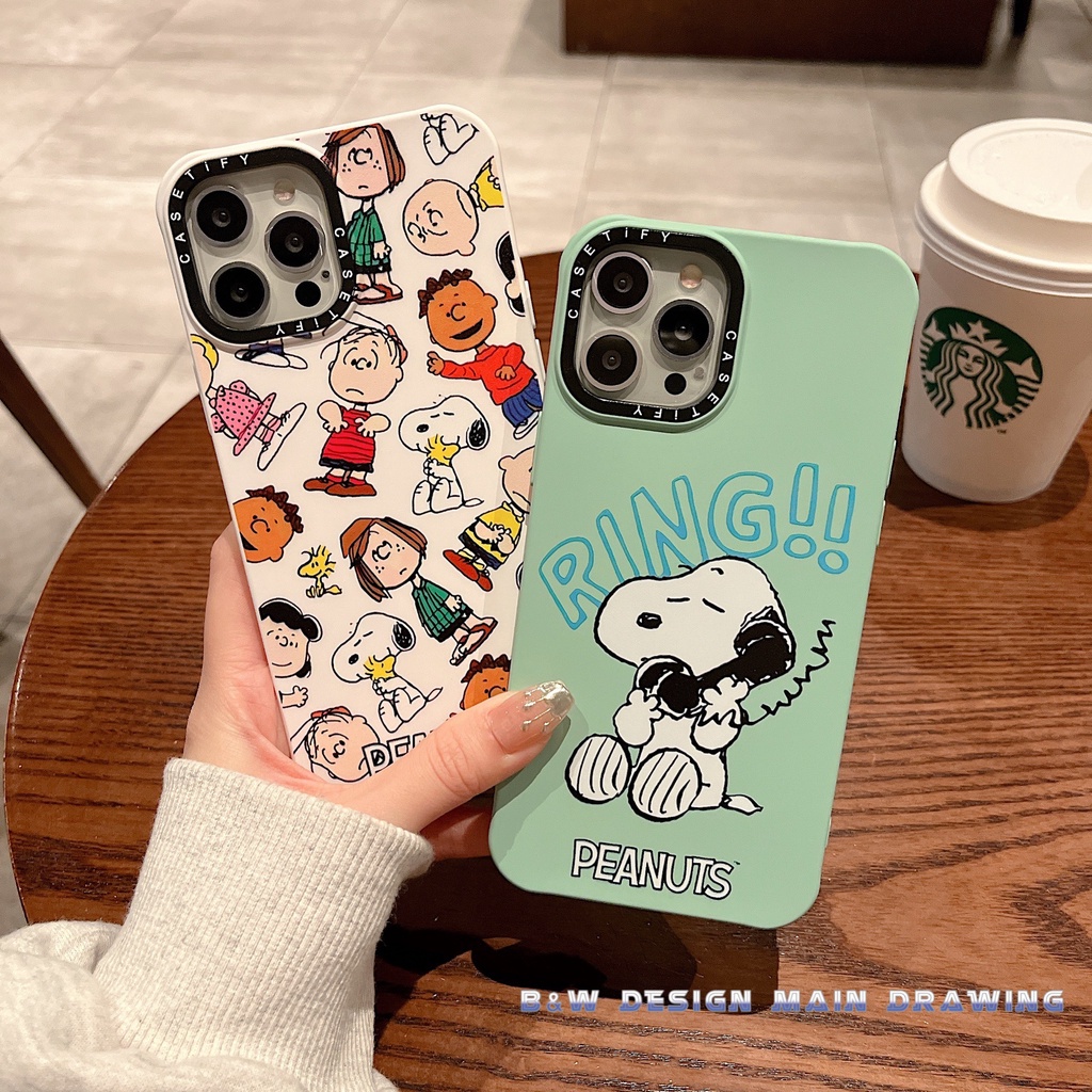 เคสโทรศัพท์มือถือ ลายครอบครัวสนูปปี้ สําหรับ iPhone 14 13 12 11 Pro Max 14Plus