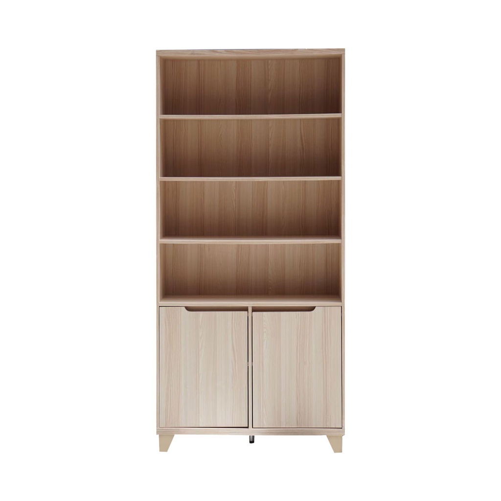 ตู้สูงเก็บของ KASSA ขนาด 80 ซม. สีไวท์เมเปิล