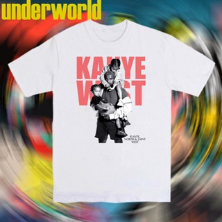 T-Shirtเสื้อยืด ลาย Kanye West สไตล์วินเทจ S-5XL