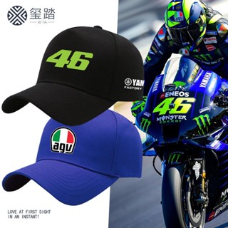 MOTOGP YAMAHA motorcycle team No. 46 racer rossi custom sun visor RSZ100 YZF XMAX155 XMAX300 NMAX155 TMAX560 R15 R1 R3 R6 MT-03 MT-07 MT-09 MT-10 XS700R XS900R riding baseball cap