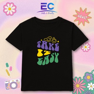 Take it easy shirt - Free print of your name or your favorite number_12