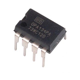 OPA134PA  opa134 ของแท้✅✅in-line single op amp DIP8 American TI BB เสียง IC เครื่องขยายเสียง ของใหม่