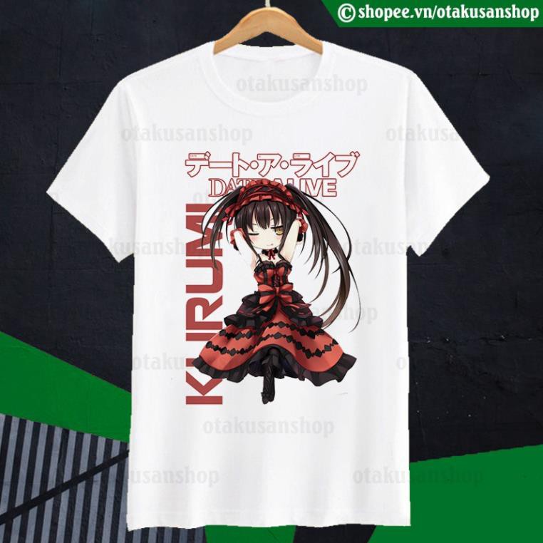 Date A Live Kurumi Chibi Short Sleeve T-Shirt_02