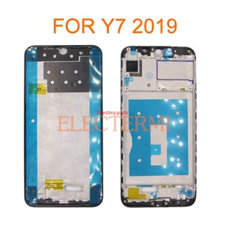 Gy- Y7 2019 กรอบกลาง และกรอบหูฟัง LCD แบบเปลี่ยน สําหรับ Huawei Y7 Prime 2019 Y7 Pro 2019