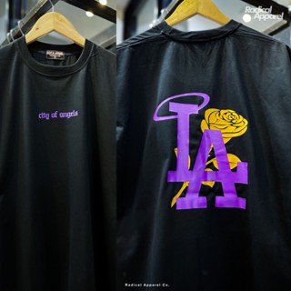 CITY OF ANGELS LAKERS LA LOS ANGELES NBA SHIRT SBSD CHRIS BROWN HYPEBEAST OVERSIZE SHIRT | RADAPP_1