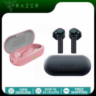 Razer Hammerhead True ชุดหูฟังบลูทูธไร้สาย พร้อมไมโครโฟน สําหรับเล่นเกม