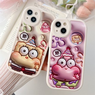 เคสโทรศัพท์มือถือใส กันกระแทก พิมพ์ลาย SpongeBob Squarepants Patrick สําหรับ Infinix Hot 9 10 11 play 11S Smart 5 6 Note 8 STXPN