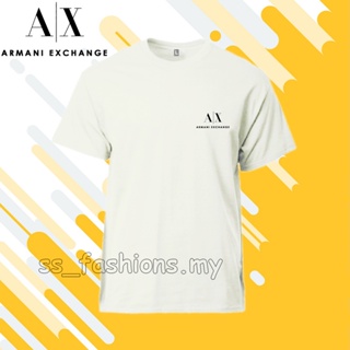 ❦✨Stocks✨100% Cotton&gt;Baju Lelaki &amp; Perempuan Unisex Adult The Best Ever Round Neck&gt; A|X Logo CAD cut Vinyl Print