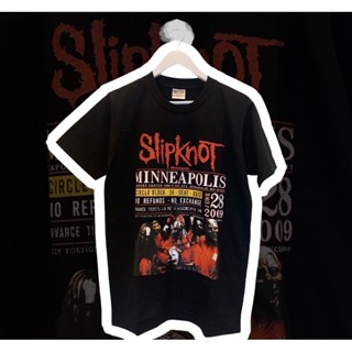 🔥 เสื้อวงดนตรี Slipknot ใส่สบาย ผ้ายืด เท่ๆ แฟชั่นผู้ชายผู้หญิง 🔥