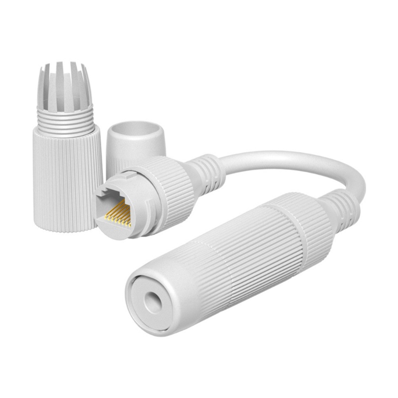 R* ทนทาน RJ45 ขั้วต่อกันน้ํา IP67 Ethernet Cable Connector Cable Extender การส่งผ่านเมตรร้อย